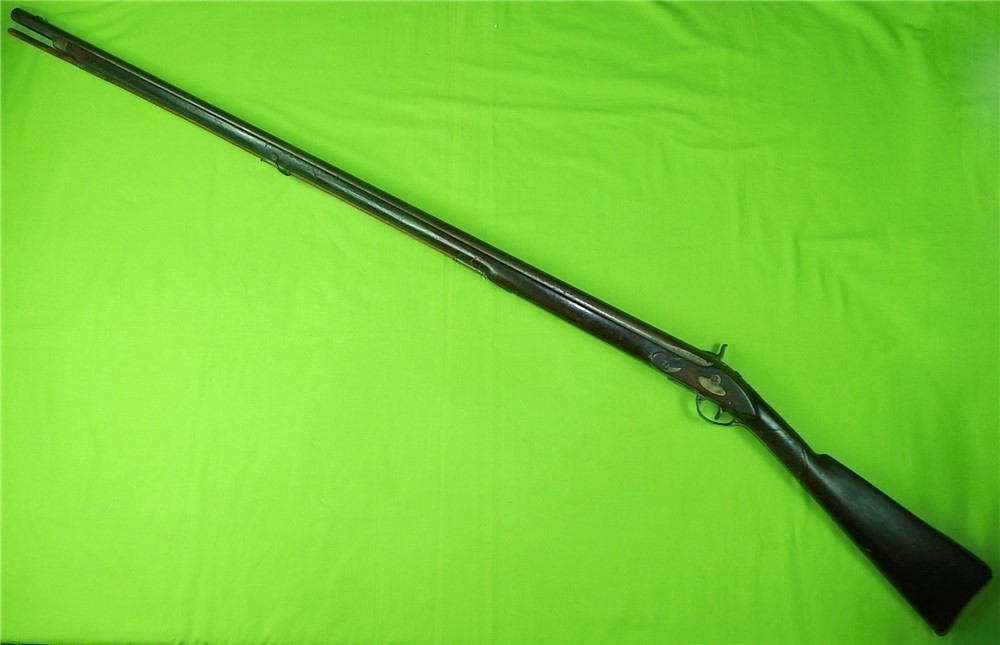 Auc Antique US Civil War Henry Young & Co Kentucky Percussion Rifle,600-img-1