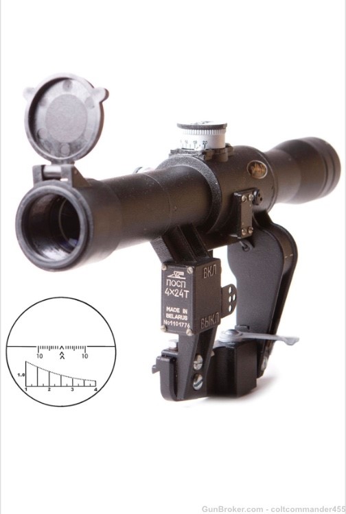 POSP 4x24 Sniper Rifle Scope -img-1