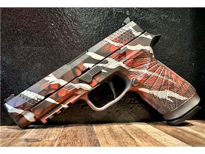 WILSON COMBAT SIG WCP320 9mm Inferno MultiCam Action Tuned Straight Trigger