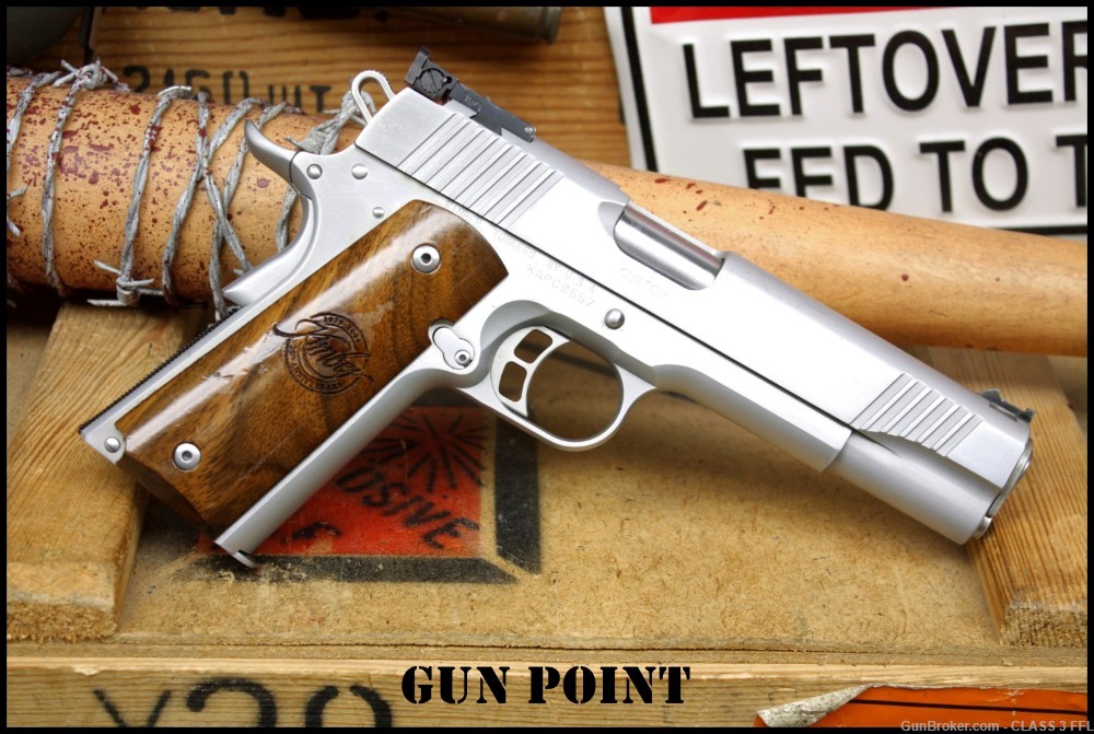Kimber 25Th Anniversary Edition 1911 45ACP Stainless *Penny* Bid No Reserve-img-0