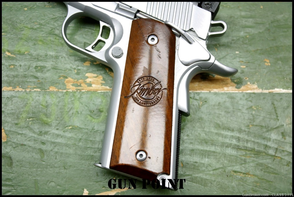 Kimber 25Th Anniversary Edition 1911 45ACP Stainless *Penny* Bid No Reserve-img-5