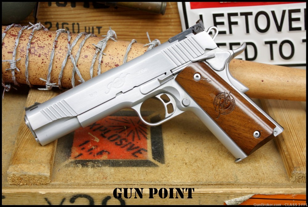 Kimber 25Th Anniversary Edition 1911 45ACP Stainless *Penny* Bid No Reserve-img-1