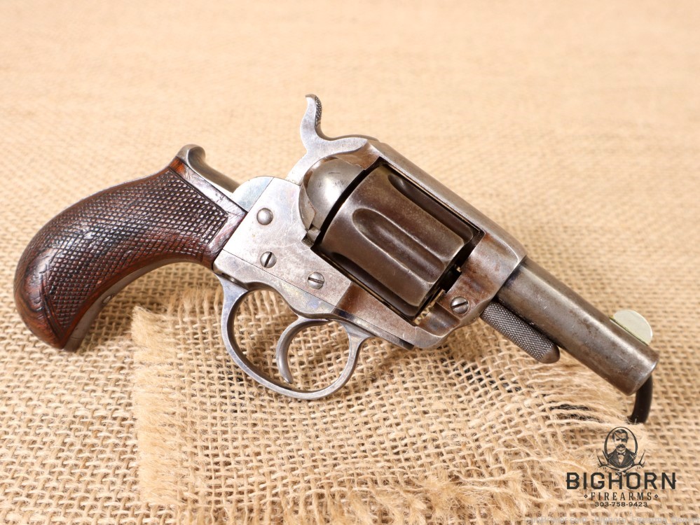 Colt, DA .38 Long Colt, 6-shot "Lightning" Pocket Revolver 2.5"  Mfg. 1880-img-7