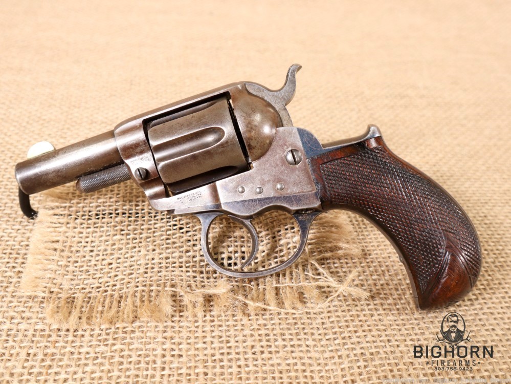 Colt, DA .38 Long Colt, 6-shot "Lightning" Pocket Revolver 2.5"  Mfg. 1880-img-0