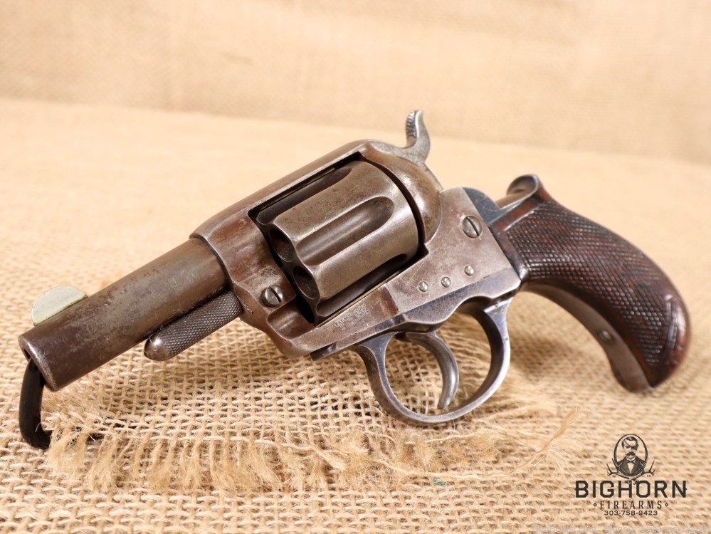 Colt, DA .38 Long Colt, 6-shot "Lightning" Pocket Revolver 2.5"  Mfg. 1880-img-4