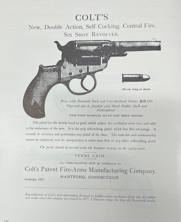 Colt, DA .38 Long Colt, 6-shot "Lightning" Pocket Revolver 2.5"  Mfg. 1880-img-26
