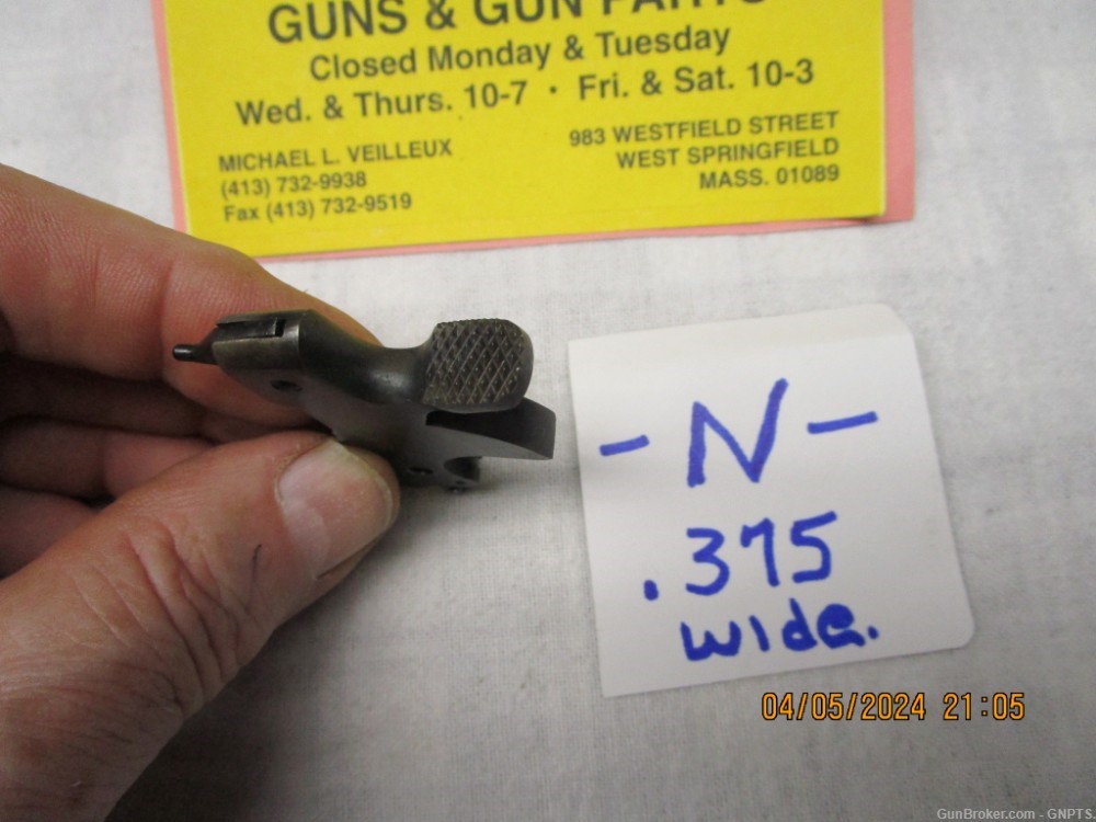 Smith & Wesson -N- frame hammer .375 wide.-img-1