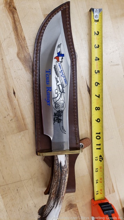 Colt Texas Ranger Commemorative Bowie - 10.5" in- 200 made- 2003-RARE-img-1