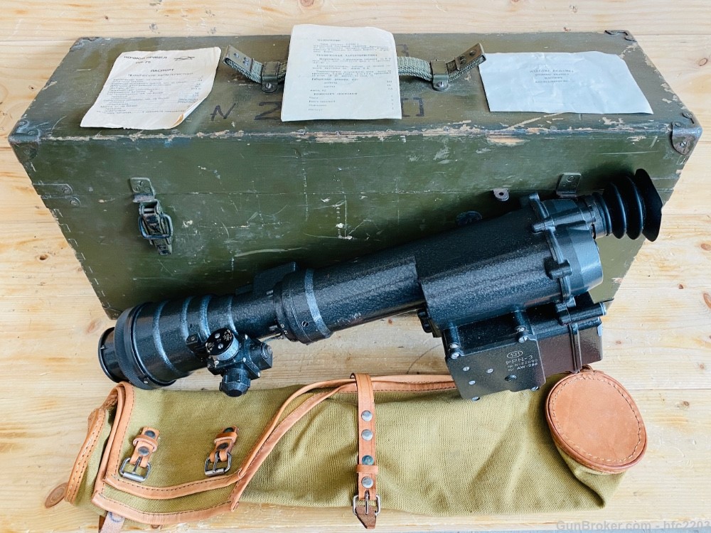 Polish (NPP-3) (PPN-3) night vision scope, N ZZ080 Factory 131 Excel. Cond.-img-0