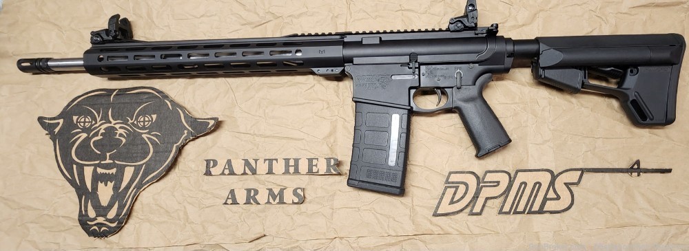 DPMS Panther Arms DR-10 .308 AR10 18" Rifle Magpul Stock, Grip, 2 Stage-img-0