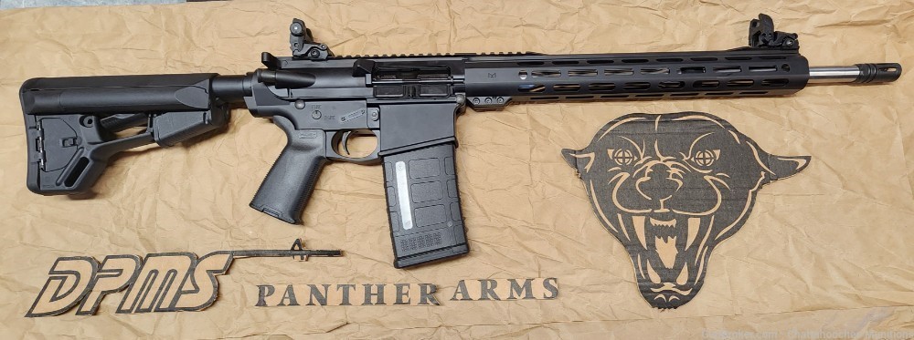 DPMS Panther Arms DR-10 .308 AR10 18" Rifle Magpul Stock, Grip, 2 Stage-img-1