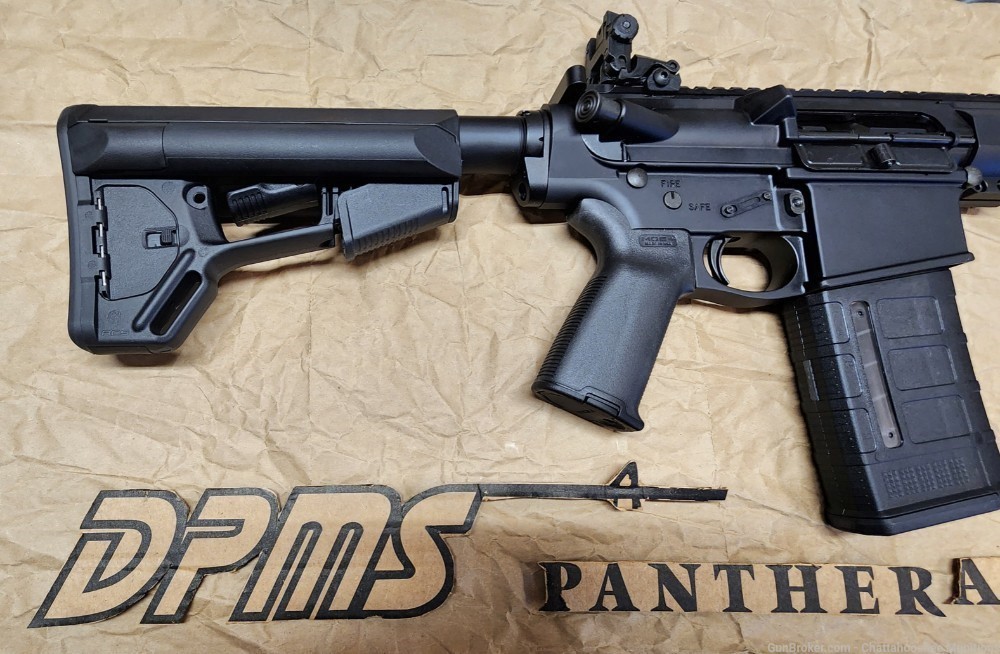 DPMS Panther Arms DR-10 .308 AR10 18" Rifle Magpul Stock, Grip, 2 Stage-img-3