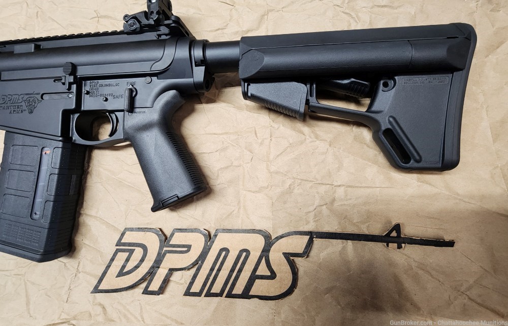 DPMS Panther Arms DR-10 .308 AR10 18" Rifle Magpul Stock, Grip, 2 Stage-img-2