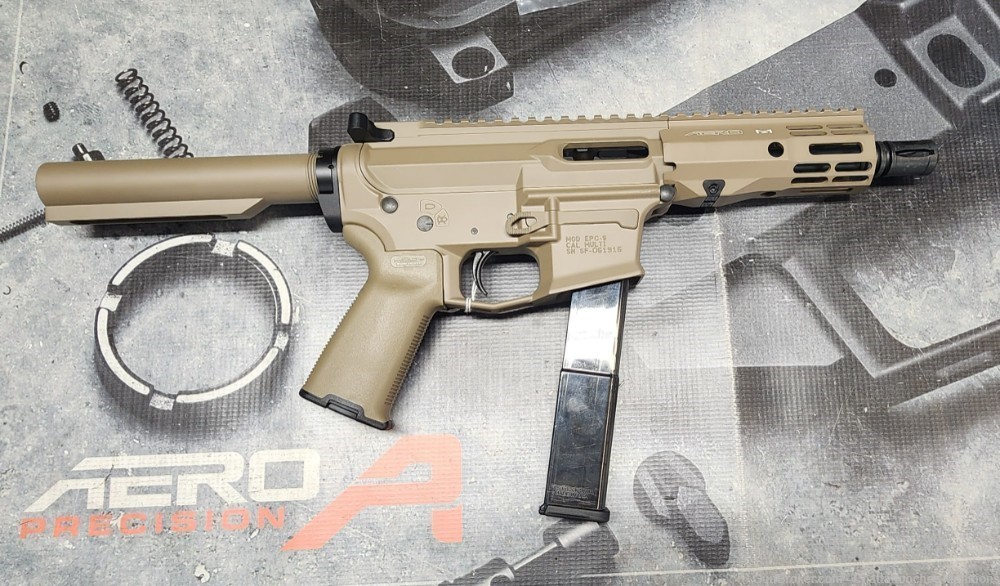 Aero Precision EPC 9mm PCC 5.5" Pistol FDE-img-0