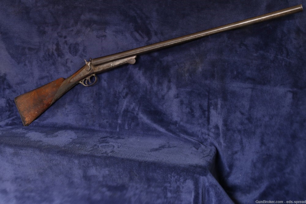 Antique W RICHARDS Under-Lever SxS Shotgun - 10ga. - NO RESERVE-img-10