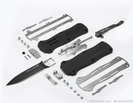 Benchmade Mini Infidel OTF Black Knife NEW in TELFORD PA 3350BK-img-2