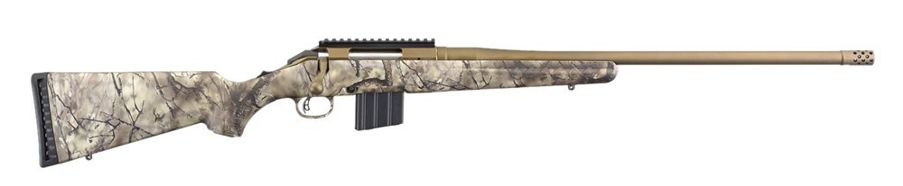 Ruger American 350 Legend Rifle 22 5+1 GO Wild Camo/Burnt Bronze Cerakote-img-1