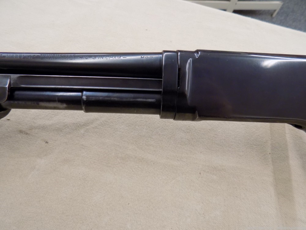 Winchester model 42 .410 Take Down Pump Shotgun 26" BBL, 3" Modified-img-9