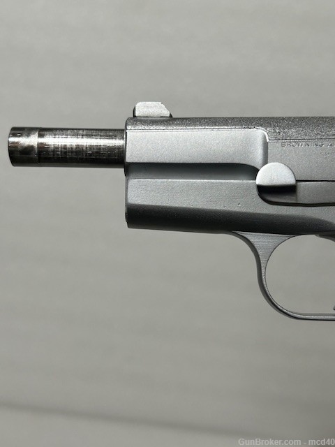 Browning Hi Power 9mm Belgium High Power FN Satin Nickel or Satin Chrome-img-18