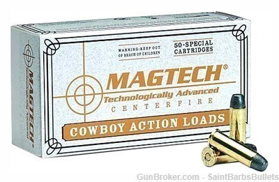 Magtech Cowboy .45 Long Colt 200 Grain Lead Flat Point -50 Rounds-img-0