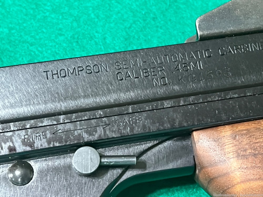 Auto Ordnance Thompson M1 Kahr Arms 45 ACP Thompson-M1 1927 .45 +ORIG CASE-img-22