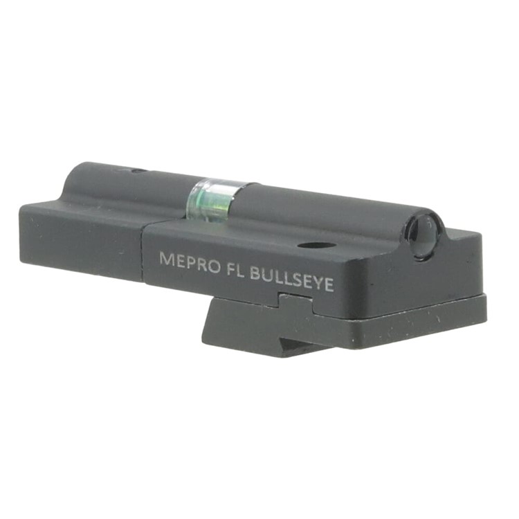 Meprolight Fiber LED Bullseye H&K 45, P30, VP9, SFP9 Green Pistol Sight Set-img-0
