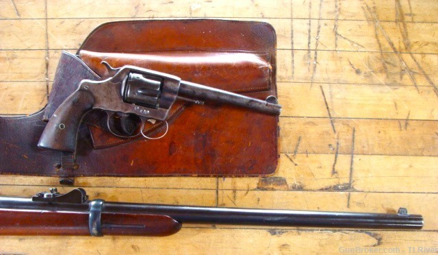 1884 SRC Trapdoor Spanish Am. War Collection Pistol Bayo Saddle Bags No Res-img-2