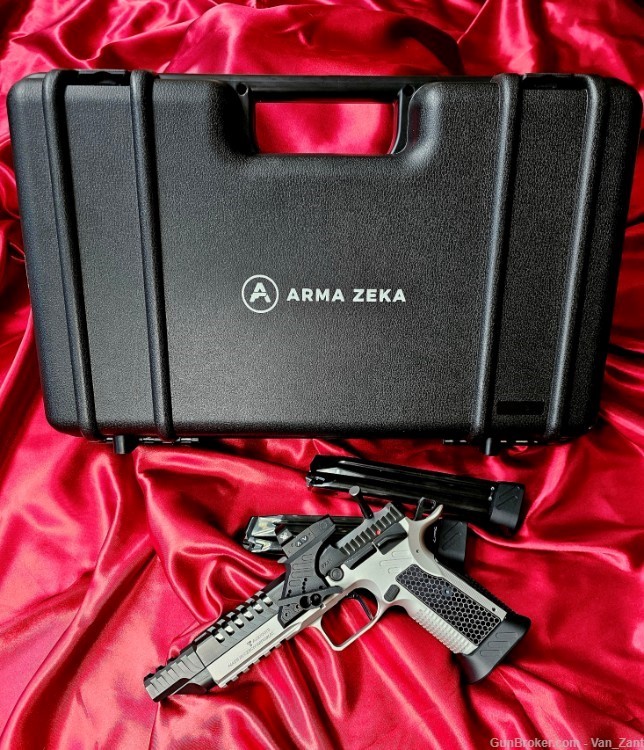 Ultra Rare Unique One of Kind Arma Zeka AZ-P1 GIANT 9mm Silver only 2 in US-img-11