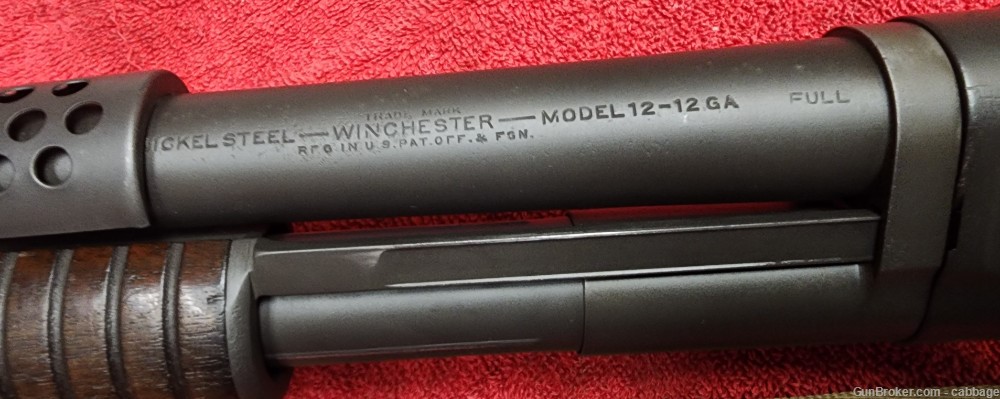 Winchester Model 12 Trench/Riot shotgun-img-14