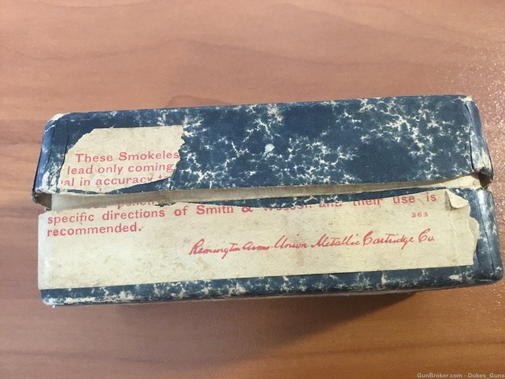 UMC/Remington Vintage 2 pc. box of .38 S&W cartridges -img-4