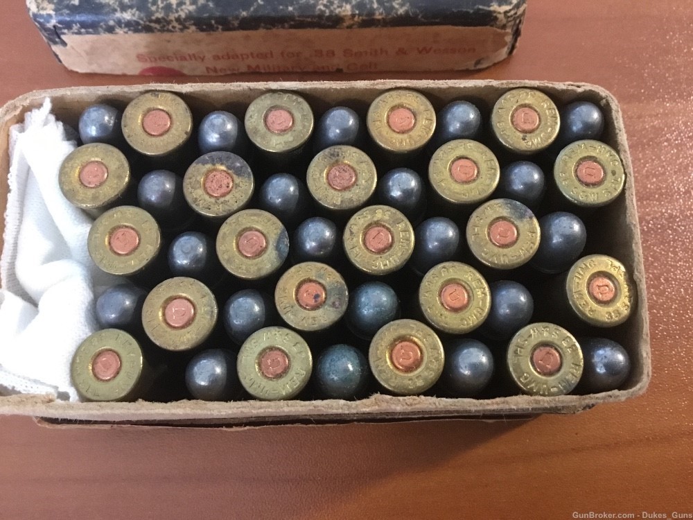 UMC/Remington Vintage 2 pc. box of .38 S&W cartridges -img-5