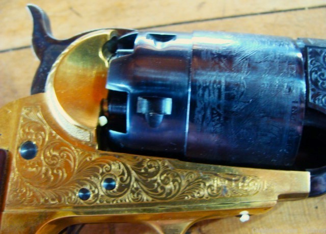 Full Engraved Colt 1851 Navy New in Box Cabelas 44 cal. No Reserve-img-4