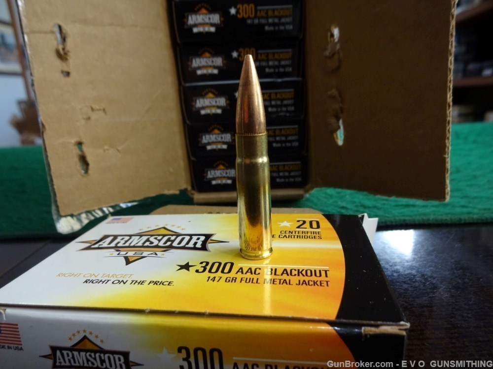 ARMSCOR FAC300AAC-1N .300 AAC BLACKOUT 147GR. FMJ 200 ROUNDS -img-3