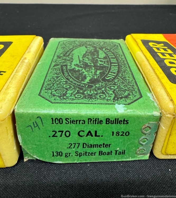 270 cal 130 gr bullets-New/400ct total*-img-2
