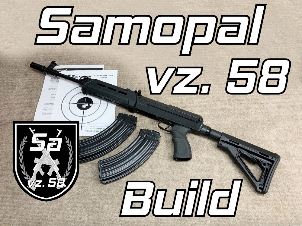 SAMOPAL vz.58 vz. 58 Cerakote, vz58 Trigger Job & Magpul & Left Side Handle-img-0