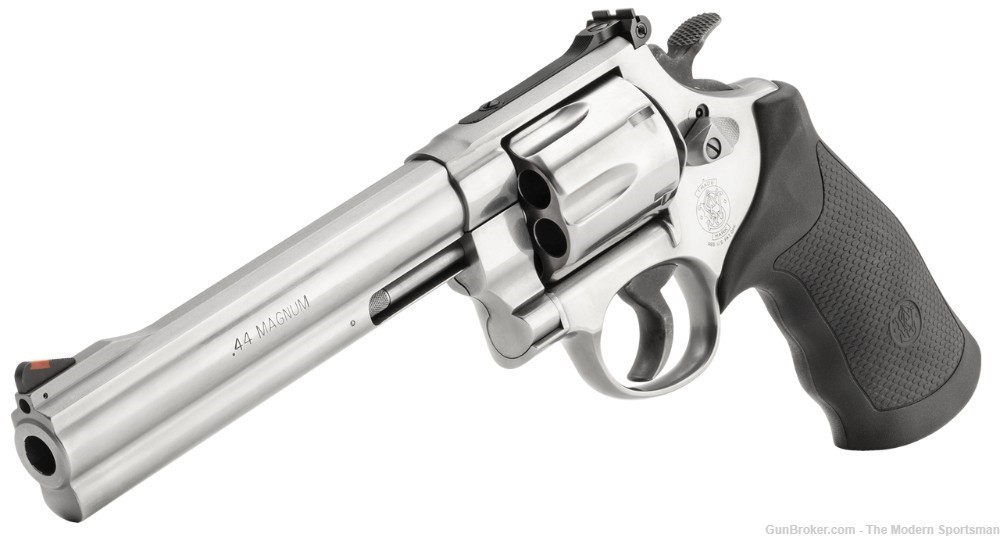 Smith & Wesson Model 629 Classic 44 MAG 6.5" Stainless Steel Revolver-img-2