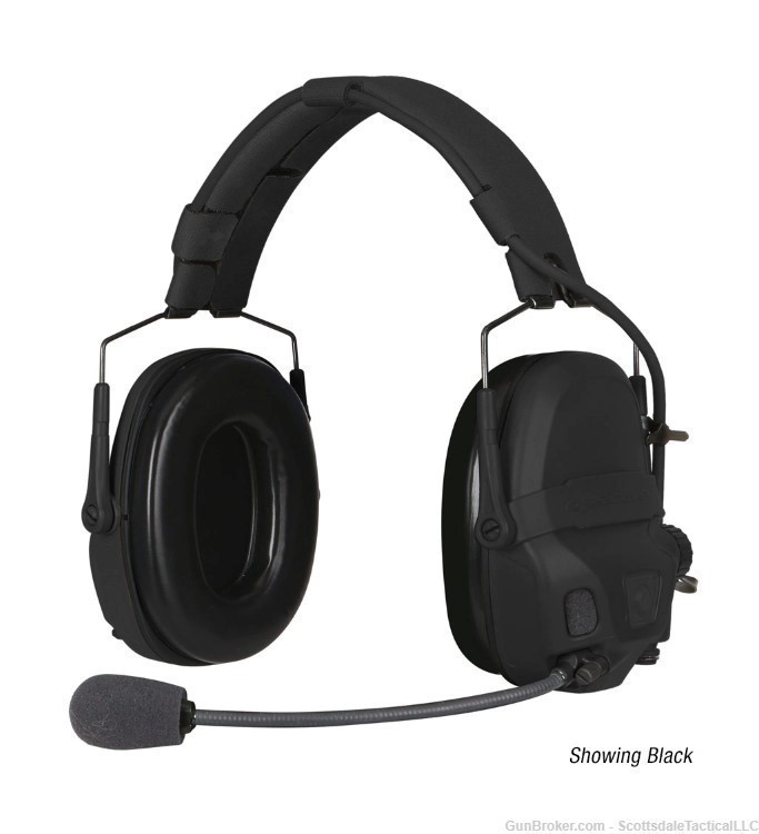Ops-Core AMP Communication Headset Black-img-1