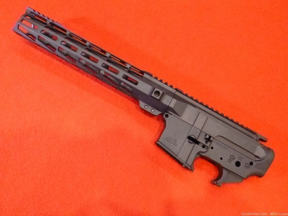 AR 15 Stripped Billet Upper Receiver Slick Side Streamlined-img-9