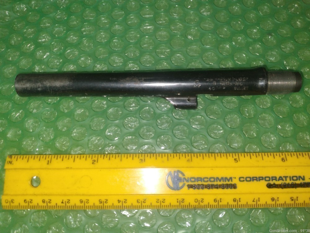 .22 MAGNUM REVOLVER BARREL 6.5" BRITISH PROOFS W/ LION STAMP P-1080-img-0