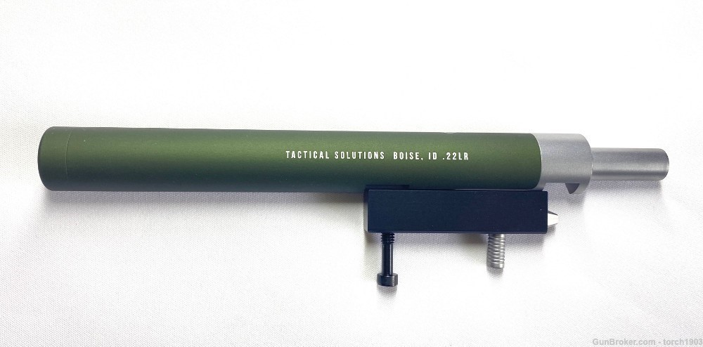 Tactical Solutions 9" XRP Takedown barrel for Ruger Charger .22LR MOD matte-img-0