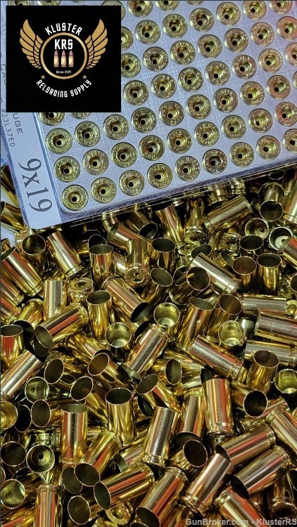 9mm Processed Brass Ready To Load, QTY 2,000 pcs-img-0