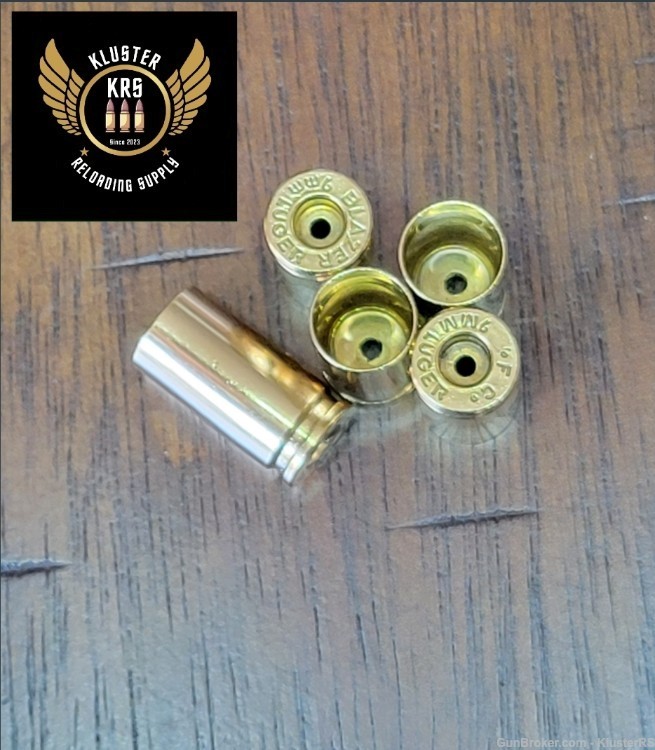 9mm Processed Brass Ready To Load, QTY 2,000 pcs-img-1