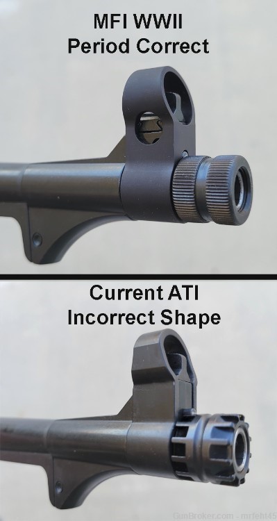 Replacement Front Sight Hood for the GSG / ATI MP-40 FREE S&H-img-2