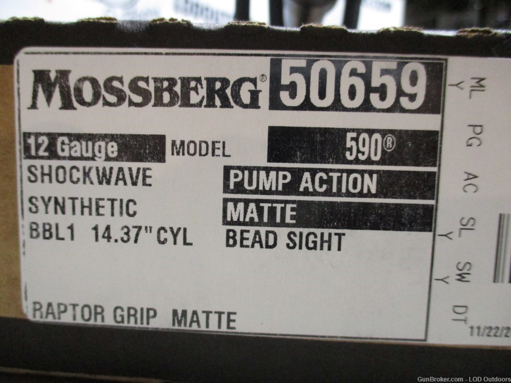 Mossberg 590 Shockwave 12 gauge, 14" bbl,  home defense shotgun, Shockwave -img-4
