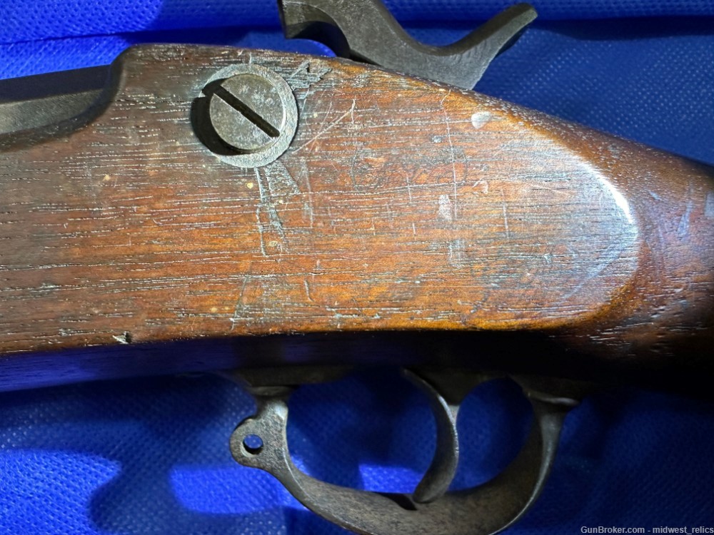 Civil War M1863 Springfield musket converted to shotgun-img-5