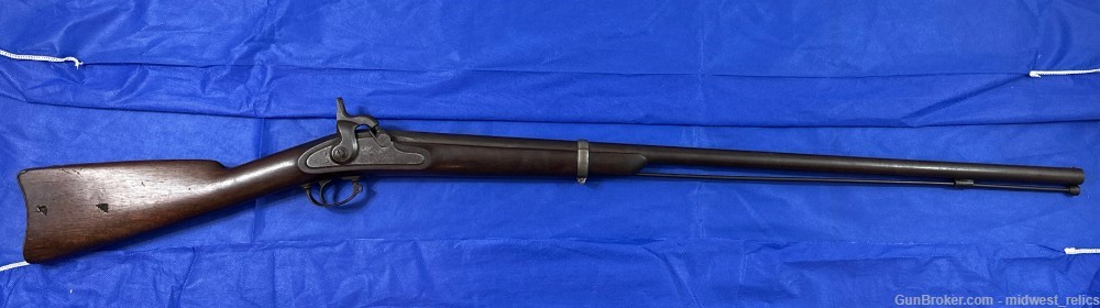 Civil War M1863 Springfield musket converted to shotgun-img-0