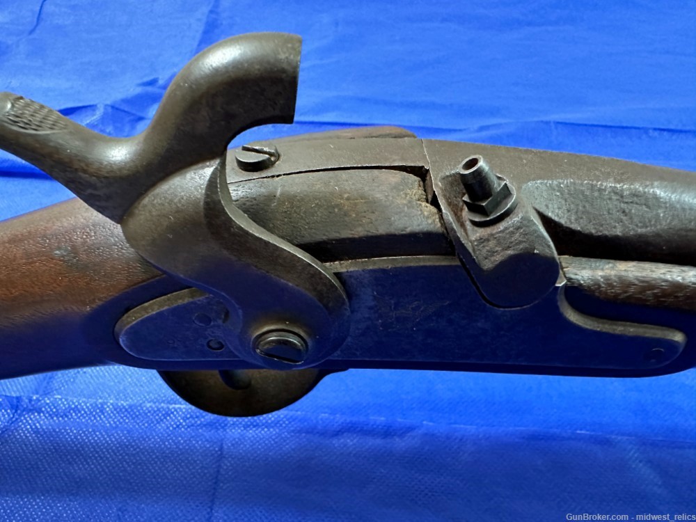 Civil War M1863 Springfield musket converted to shotgun-img-3