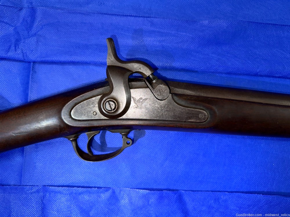 Civil War M1863 Springfield musket converted to shotgun-img-2