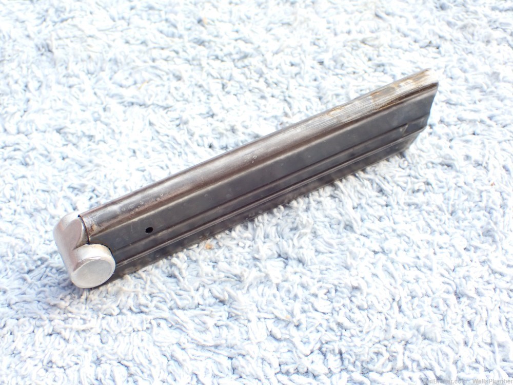 GERMAN WWII LUGER P-08 STRAIGHT WING 63 EAGLE 9MM MAGAZINE #7638-img-3