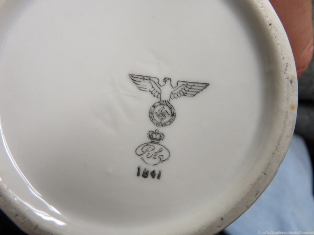 GERMAN WWII ARMY MESS HALL PITCHER ORIGINAL DATED 1941 (RARE)-img-6